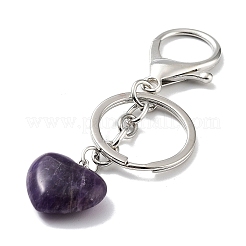 Portachiavi in ametista naturale&nbsp;KEYC-M022-04C