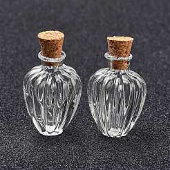 Korkflaschen aus Glas&nbsp;AJEW-O032-05A