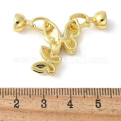 Проложить латунный прозрачный кубический цирконий над застежками&nbsp;KK-M320-17G