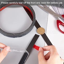 Гибкая самоклеящаяся молдинг из нержавеющей стали AJEW-WH0258-213B