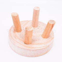 Étagère pour pot de fleurs en bois&nbsp;AJEW-WH0126-13A