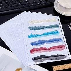 Sachets d'échantillons en PVC à 6 compartiment&nbsp;AJEW-WH0871-06C