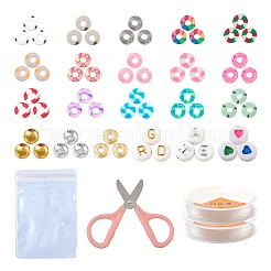 Kit fai da te per la creazione di braccialetti in argilla polimerica&nbsp;DIY-FS0002-29