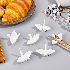 Resto de palillos de porcelana&nbsp;DJEW-WH0015-51