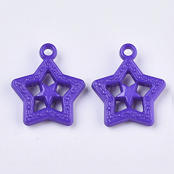 Непрозрачные акриловые подвески SACR-N008-068