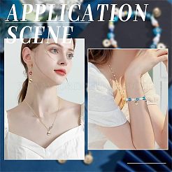 16 шт. 8 цвета латунные подвески с микропаве и кубическим цирконием&nbsp;KK-HY0001-39