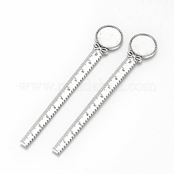 Тибетский стиль сплава кабошон настройки TIBE-R001-02AS