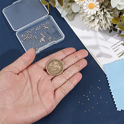 2 г 925 бусины-разделители из стерлингового серебра&nbsp;STER-BC0003-49P