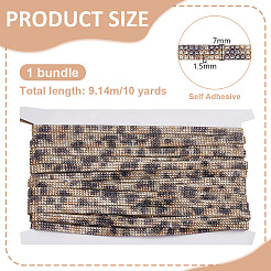 Hotfix Glas Strass&nbsp;DIY-WH0349-390