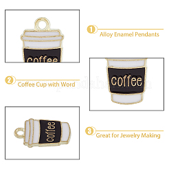 Подвески из эмали и сплава&nbsp;ENAM-DC0001-36