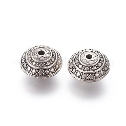 Perline in lega stile tibetano&nbsp;TIBEB-LF9387YKG-AS-LF