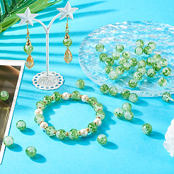 50 шт. бусины ручной работы из песка LAMP-TA0001-60B