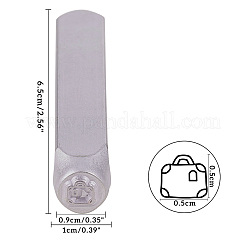 Timbres en métal de fer&nbsp;AJEW-BC0005-55C