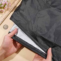 ポリエステル製屋外用家具カバー  ブラック  1040x2000x3mm&nbsp;AJEW-WH0481-639