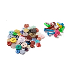 Креативные наборы для творчества с цветочным узором «сделай сам» из смолы DIY-G087-06