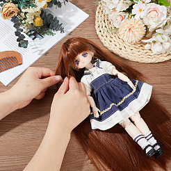 Парики из волокна&nbsp;AJEW-WH0696-224A