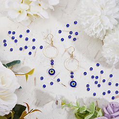 4 нить бусины лэмпворк ручной работы LAMP-DC0001-14