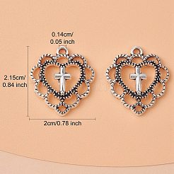 Сплавочные подвески тибетского стиля TIBE-YW0001-43