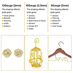 Fil d'aluminium rond&nbsp;AW-BC0001-2mm-24