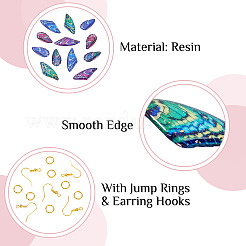 Наборы для создания подвесных сережек своими руками&nbsp;DIY-TA0013-54