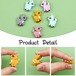 42 шт. 12 стильных экологически чистых силиконовых бусины для пищевых продуктов SIL-CA0001-31