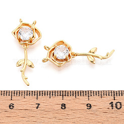 Латунные микро проложить кубического циркония подвески&nbsp;KK-N263-03G