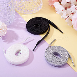 3 пара шнурков из полиэстера двух цветов&nbsp;AJEW-TA0002-36B