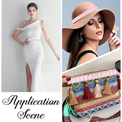 Металлизированная кружевная отделка OCOR-WH20020-24E