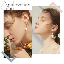 20 шт. фурнитура для сережек-гвоздиков из нержавеющей стали 304 STAS-BBC0004-70B-G