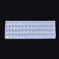 Прозрачные стеклянные кабошоны GGLA-R022-20x30-B