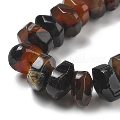 Природный агат бисер нитей G-K392-A07