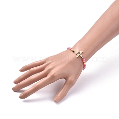 Регулируемые плетеные браслеты из бисера&nbsp;BJEW-JB05099-02