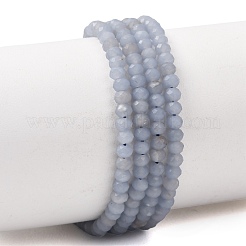Natürliche Angelit Perlen Stränge&nbsp;G-K427-B01-3x4mm