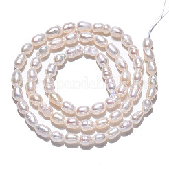 Нити из натурального культивированного пресноводного жемчуга X1-PEAR-N012-03D