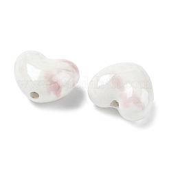 Glasierte Porzellanperlen&nbsp;PORC-K003-04D