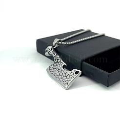 Ожерелья из нержавеющей стали в форме ножа для мужчин и женщин OP6090