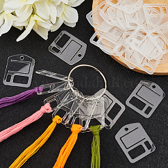 3 пакетик акриловых ниток для намотки досок AJEW-GF0011-67F