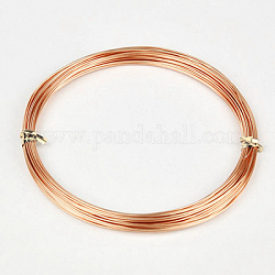 Aluminum Wires, Sandy Brown, 0.8mm, about 20m/roll