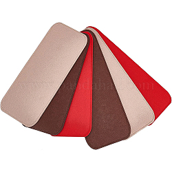 Benecreat 6 шт. 6 стильные шерстяные фетровые вязаные сумки с дном, для аксессуаров дна сумки, прямоугольные, разноцветные, 31.5~35x12.5~13x0.6 см, 1шт / стиль