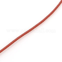 Joya hilos cuerdas rebordear polipropileno, redondo, de color rojo oscuro, 1.4mm, aproximamente 21 m / rollo
