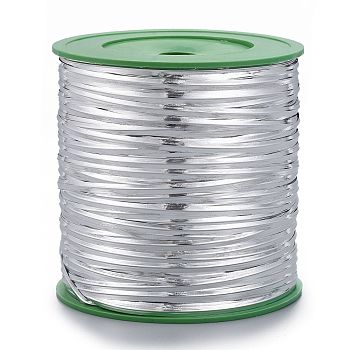 Drahtbindebänder, mit Eisen, Silber, 4 mm, 280 Yards / Rolle