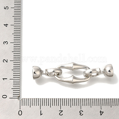 Латунь раз по сравнению с застежками KK-K389-118P-1