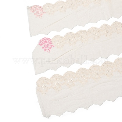 4.7~5 ярд хлопчатобумажных лент для вышивки цветов OCOR-XCP0002-47-1