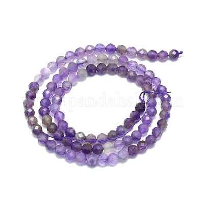 Natürlichen Amethyst Perlen Stränge&nbsp;G-P457-A03-15-1