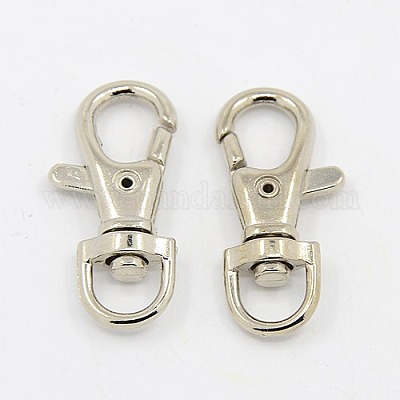 Wholesale Alloy Swivel Lobster Claw Clasps 