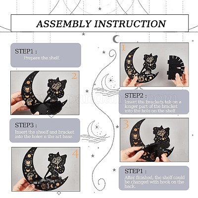 Держатели маятника для биолокации из древесины тополя AJEW-WH0377-008-1