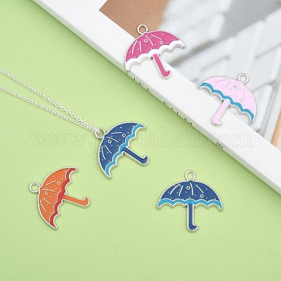 Подвески из эмали и сплава X-EAP009Y-1