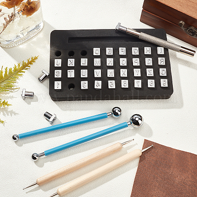 Набор инструментов для штамповки букв и цифр diy TOOL-PH0017-51-1