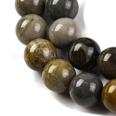 Естественного изображения яшмы бисер нитей G-H037-A01-03-1