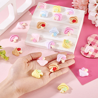 Кабошоны из непрозрачной смолы CRES-TA0001-46-1